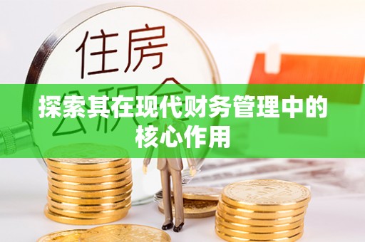 尖草坪探索其在现代财务管理中的核心作用