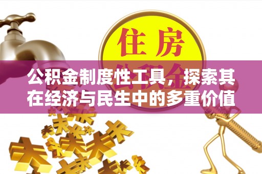 尖草坪公积金制度性工具，探索其在经济与民生中的多重价值